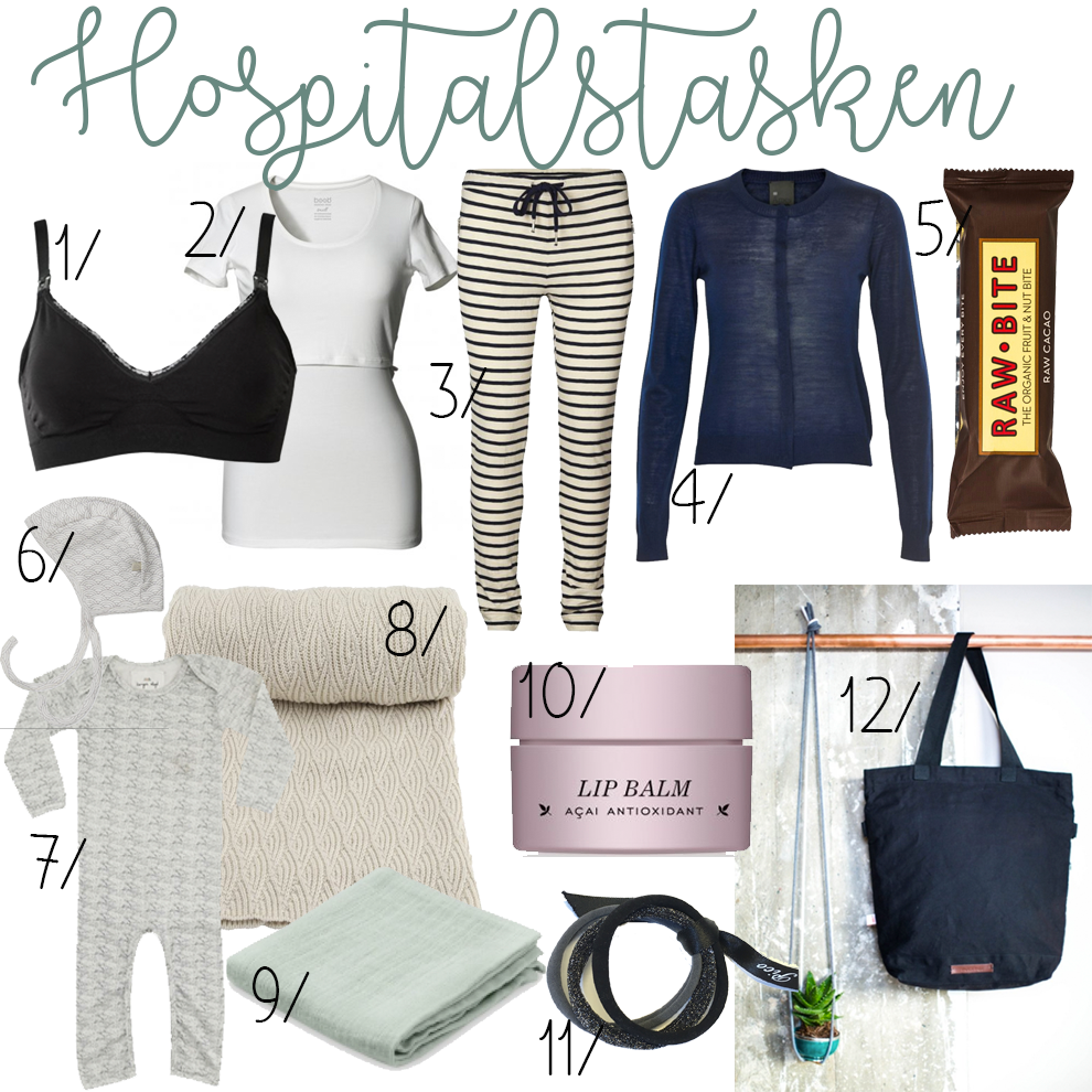 hospitalstaske fødsel hospitalstaske fødsel