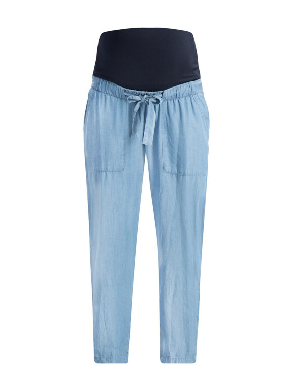 7/8 Trousers - blue denim