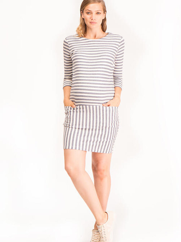 Easy dress - Summer molton stripes
