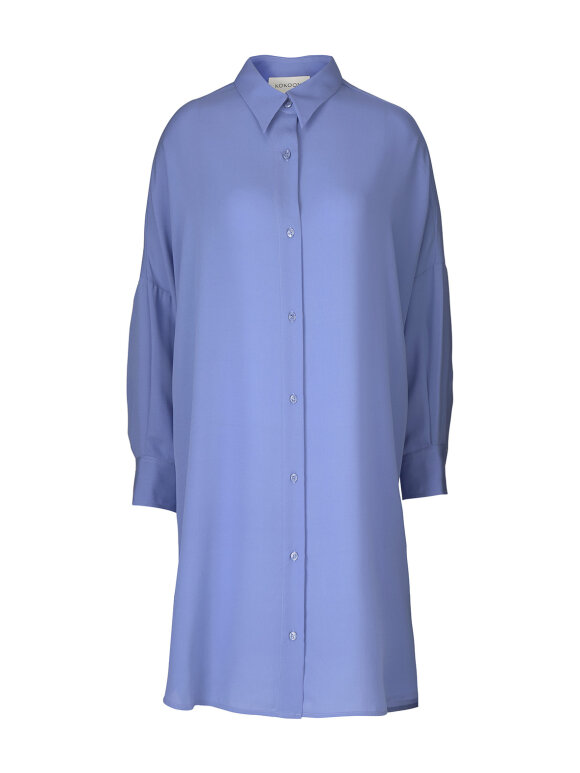 Duke shirt dress lavender blue