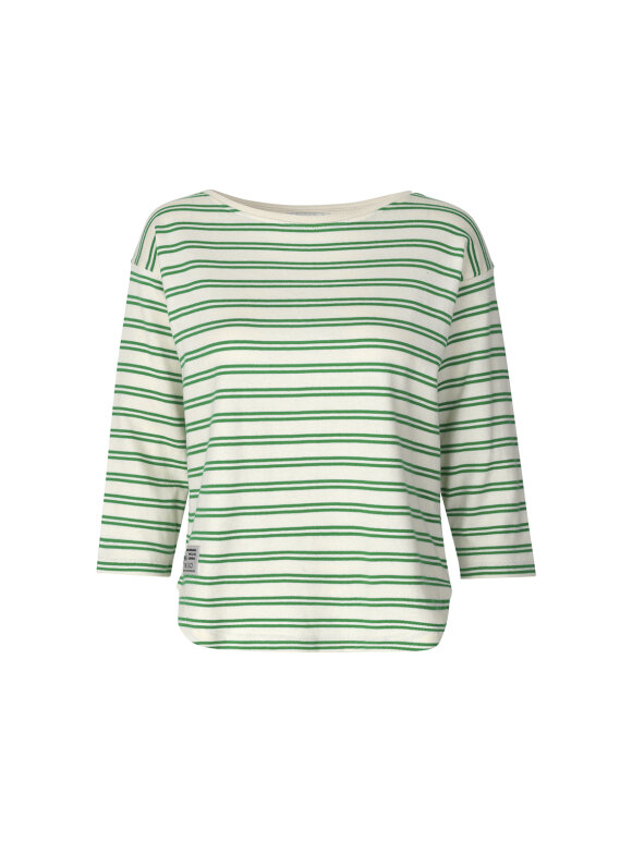 Mads Nørgaard - Thilke bluse green stripes