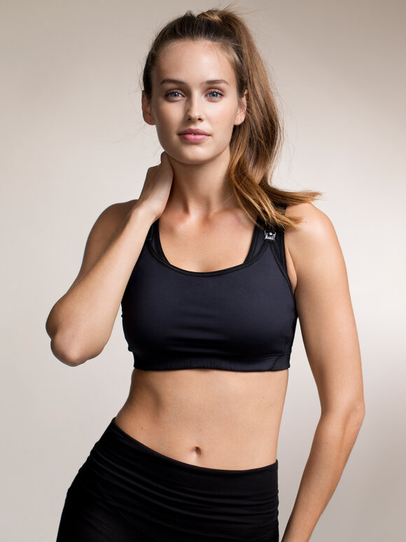 Boob - Fast Food sports bra, sort