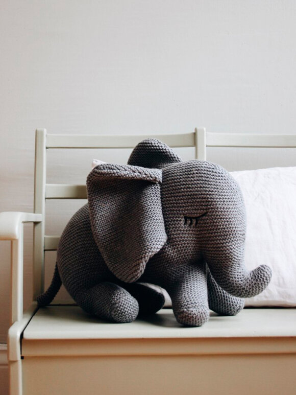 Liewood - Dextor Knit teddy, Elephant grey