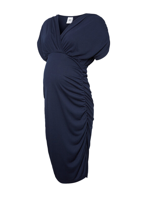 Mamalicious - Pilar Jersey Dress, Navy Blazer