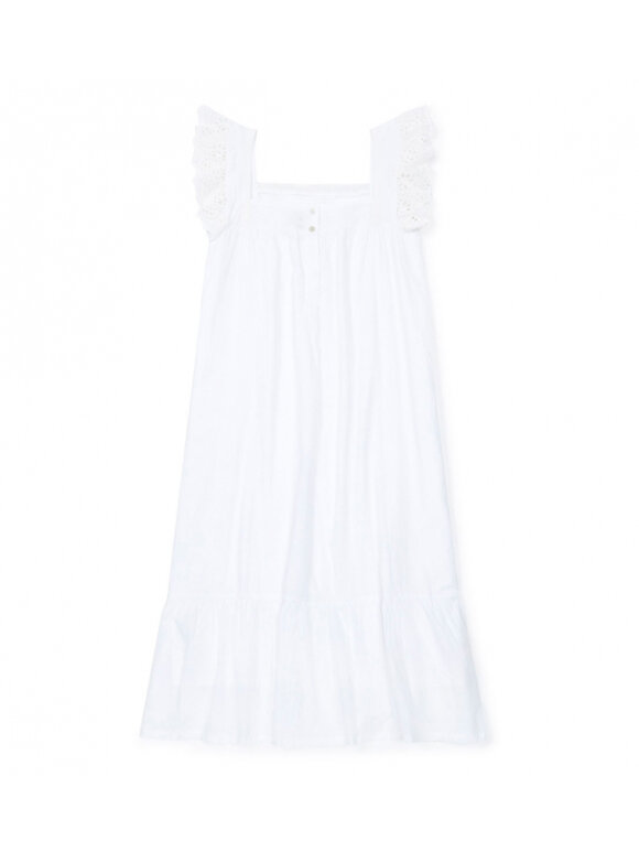 Bonton - Flounce dress, hvid