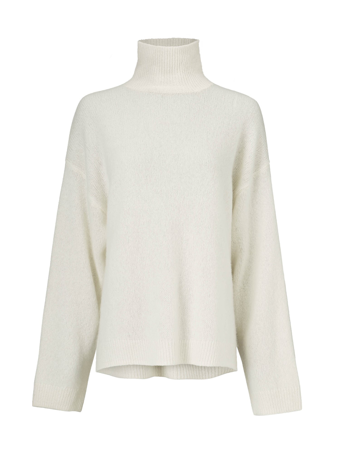 BEZ RIB KNIT - IVORY - SILK/CASHMERE – Kokoon