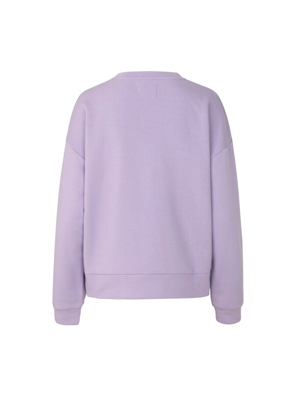 Mads Nørgaard - Eco Sweatshirt Tilvo , Bright Purple