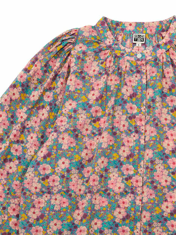 Bonton - Skjorte med blomster 