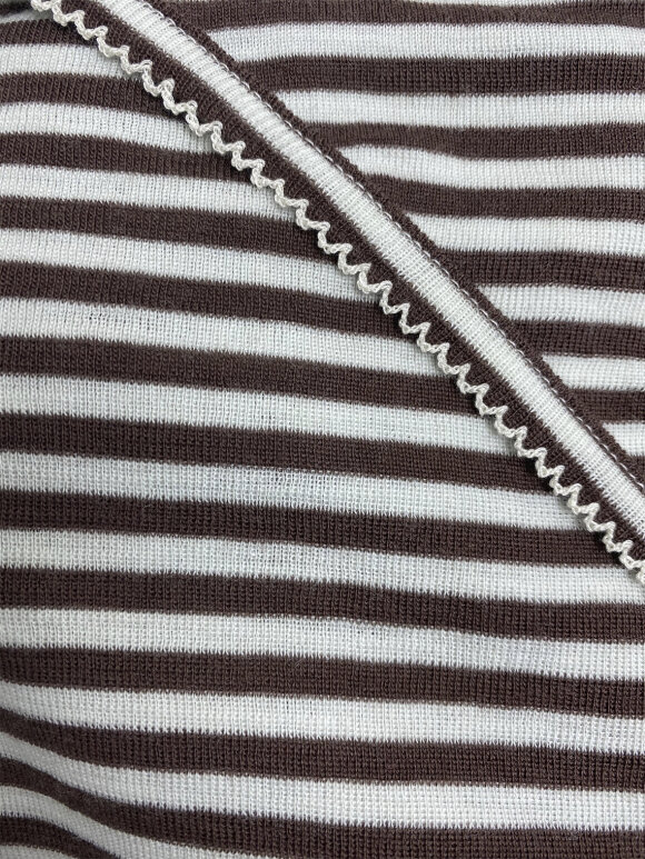 Baby tæppe i merino uld - stripes