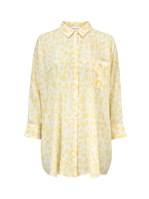 Bianca Shirt - Yellow Leo