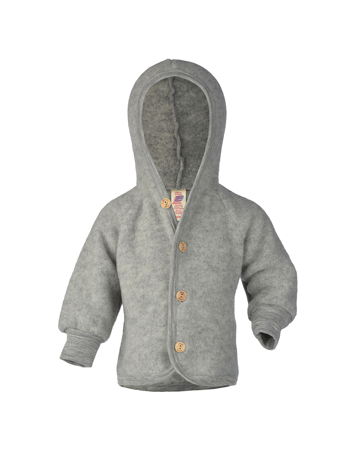 Vænne sig til slim udgør Enula9 - UDSALG BABY - Engel - Uld fleece jakke, 2 farver