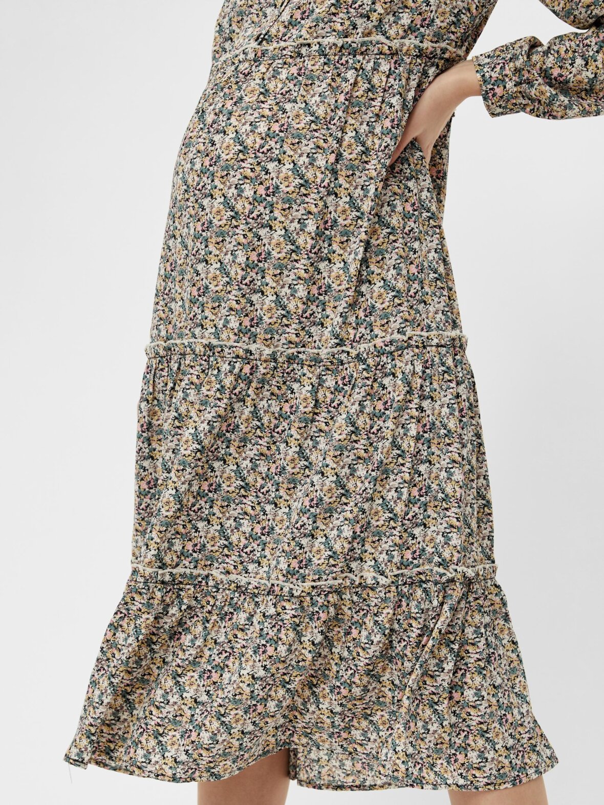 maternal Synes godt om balkon Enula9 - UDSALG - Mamalicious - Park Frill Woven Dress
