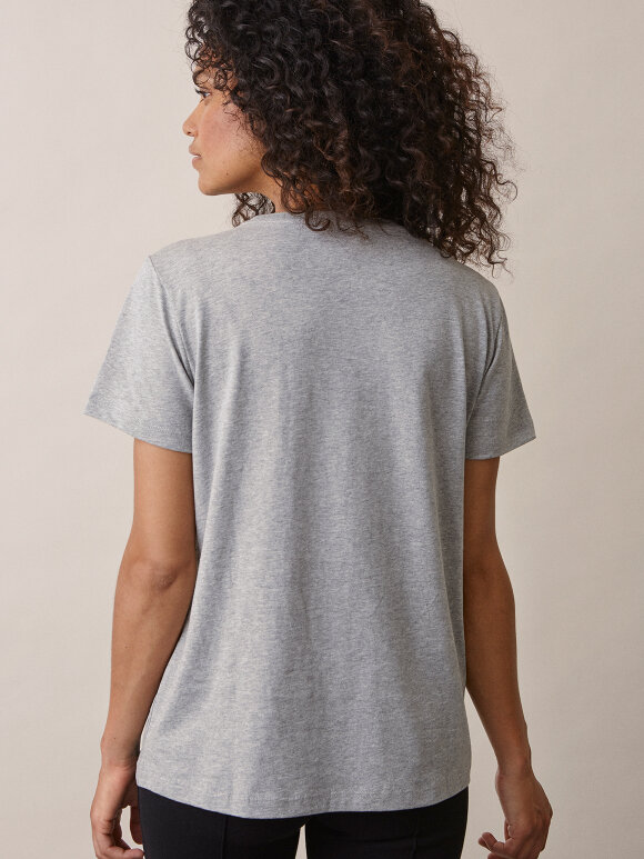 Boob - The-shirt tee - grey melange