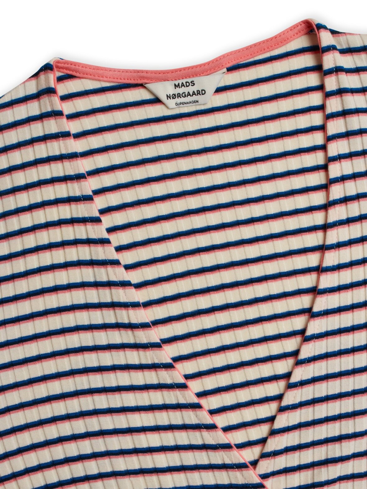 Ithaca praktisk Nathaniel Ward Enula9 - UDSALG - Mads Nørgaard - 5x5 stripe billie wrap bluse