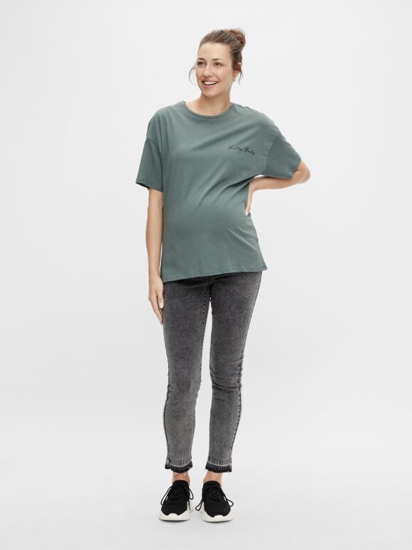 Mamalicious - Marylee jersey top - balsam green