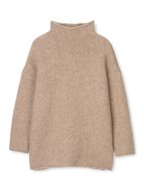 AIAYU - Teddy Sweater - Pure Camel