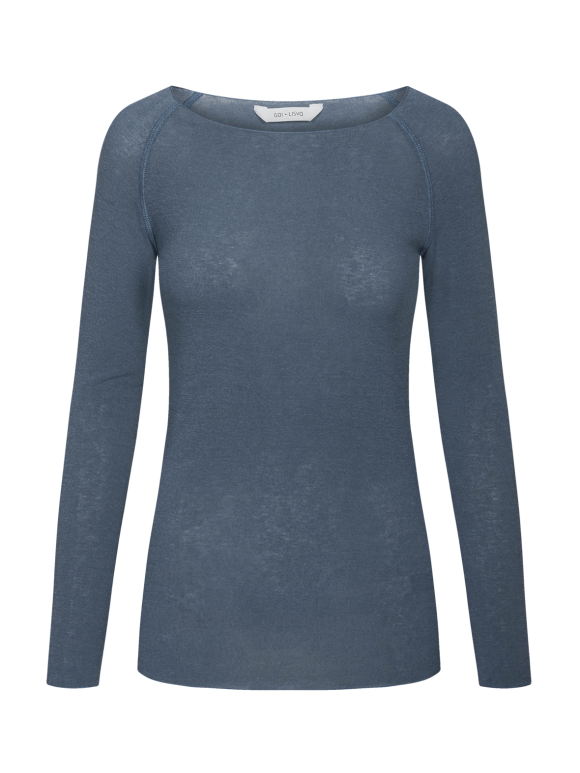 Gai+Lisva - Amalie wool blend bluse, flere farver