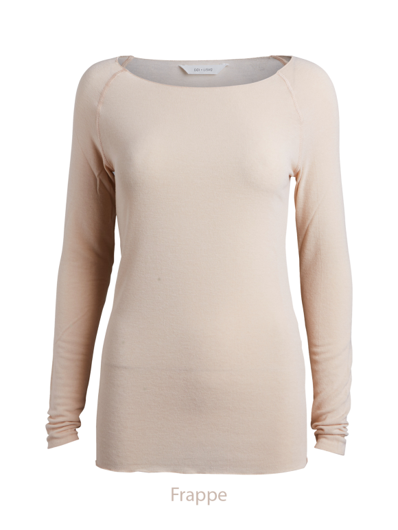 Gai+Lisva - Amalie wool blend bluse, flere farver