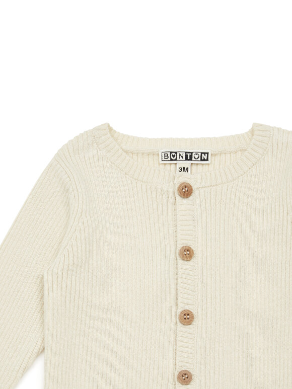 Bonton - Cardigan baby - creme