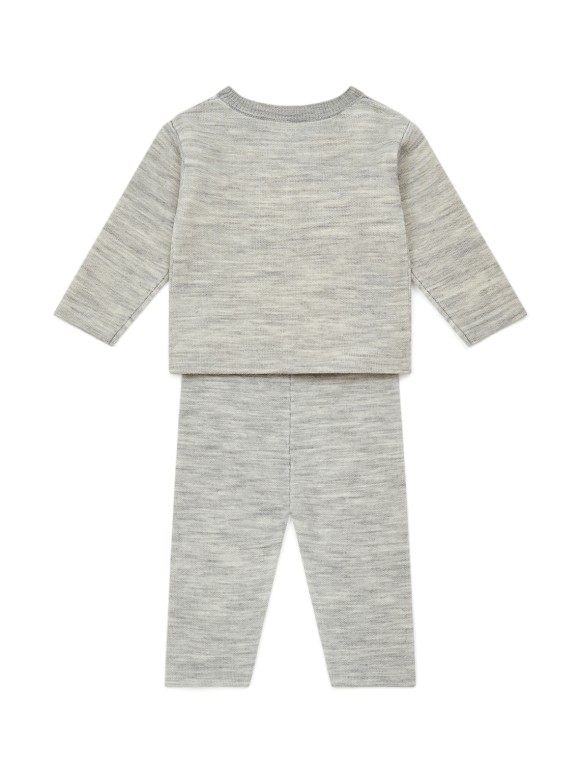 Bonton - Babysæt i uld - lysegrå