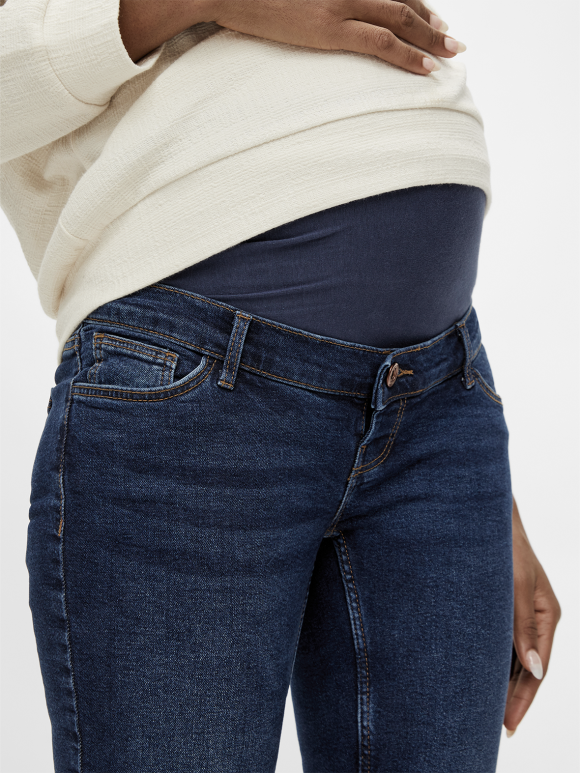 Mamalicious - Kesia slim jeans - dark blue