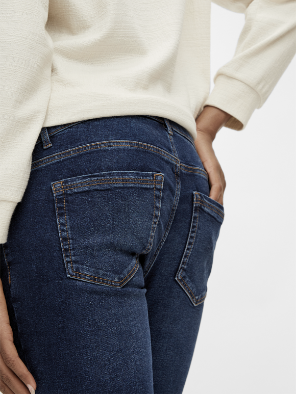 Mamalicious - Kesia slim jeans - dark blue