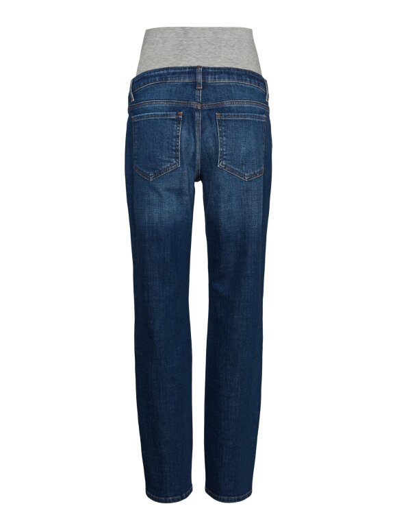 Mamalicious - Dex Dad fit Jeans medium blue