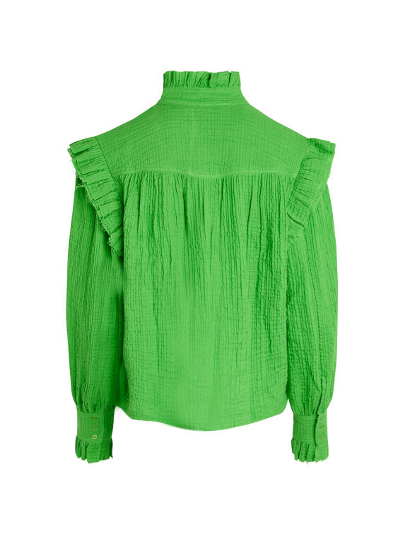 Mads Nørgaard - Gaze Belle Shirt, Classic Green