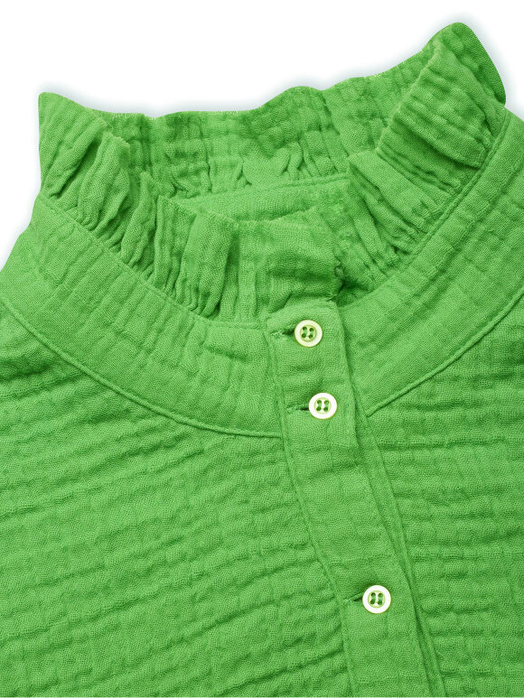 Mads Nørgaard - Gaze Belle Shirt, Classic Green