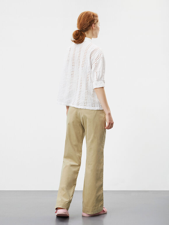 Nué Notes - Micky lace Shirt, Off white