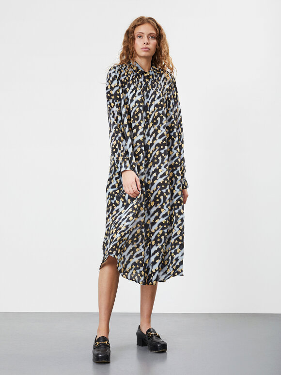 Nué Notes - Anton Dress dark mix flower