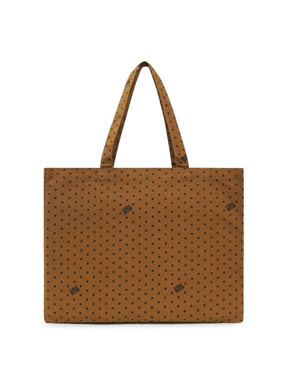 Bonton - Stof taske mini cabas caramel