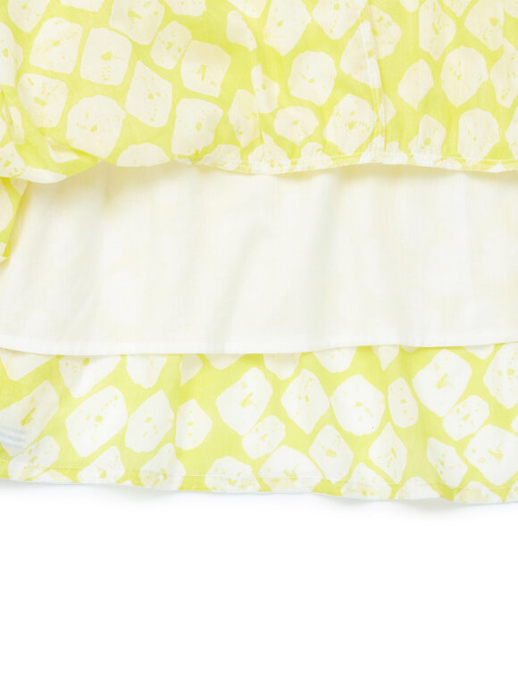 Bonton - calypso maxi strop kjole gul