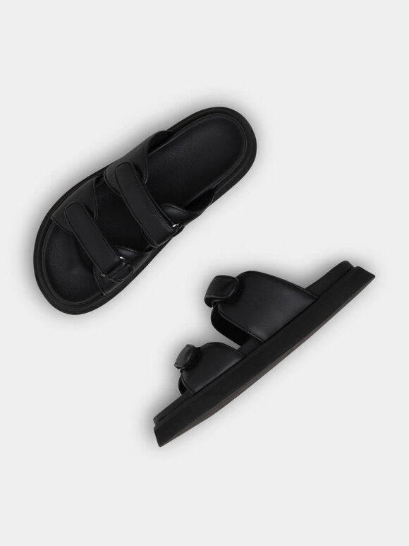 Garment Project - Bodi Veagan slippers, Black