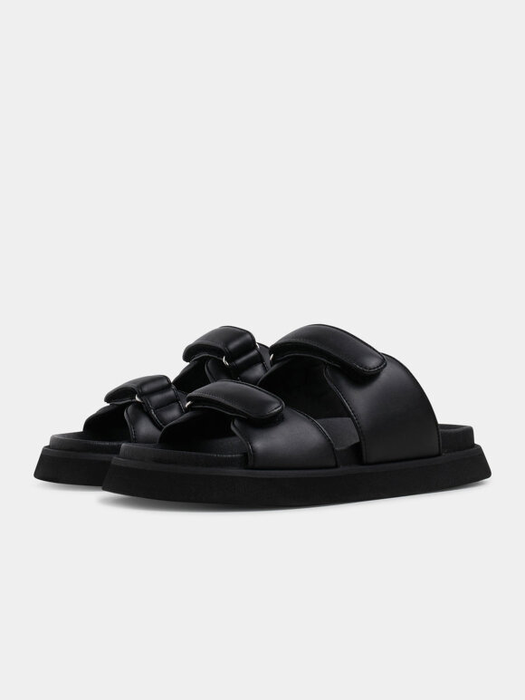 Garment Project - Bodi Veagan slippers, Black