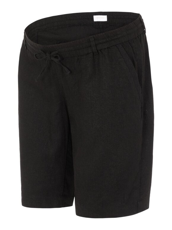 Mamalicious - Beach Woven Shorts - black