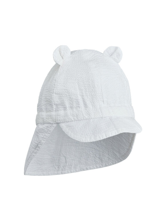 Liewood - Gorm sol hat, seersucker White