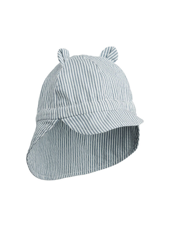 Liewood - Gorm stribet sol hat, 2 farver