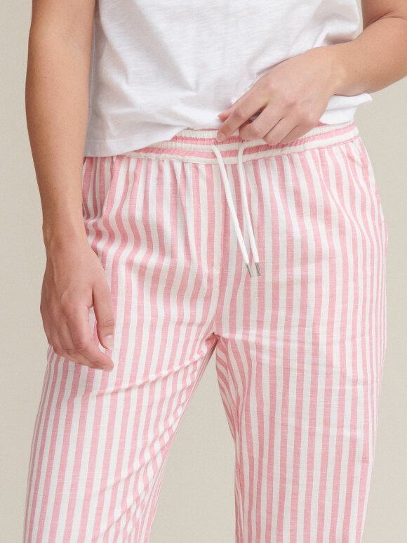 Basic Apparel - Harriet Lounge Pants pink striped