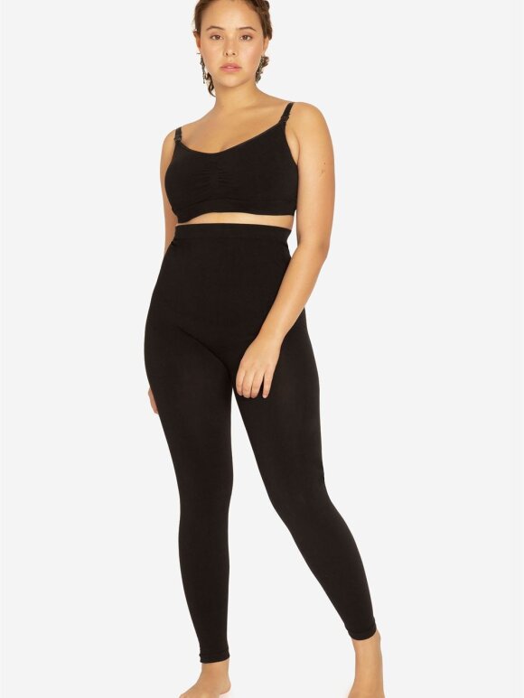 Milker - Birdy gravid leggings, sort 