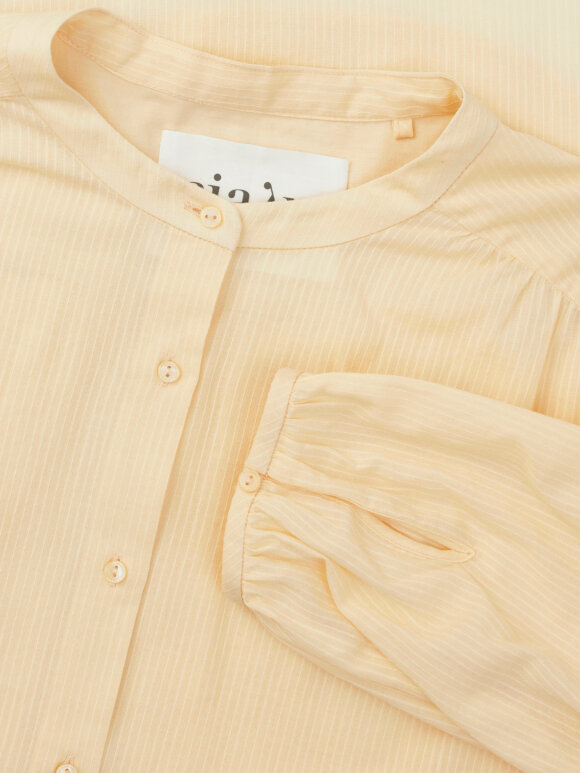 AIAYU - Madeline shirt line, Light Mustard