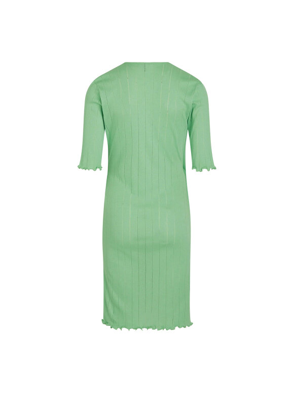 Mads Nørgaard - Pointella Dalis wrap Dress, Light Grass Green