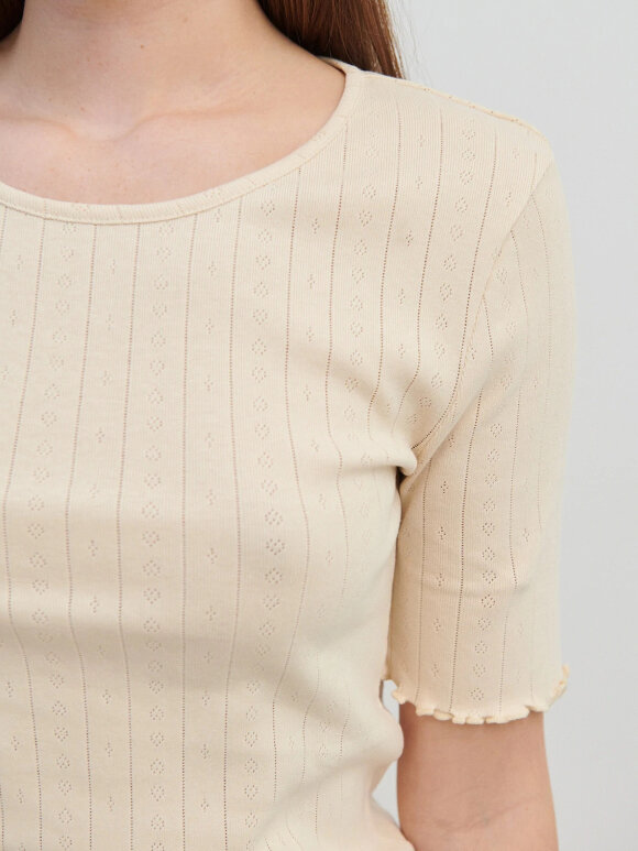 Skall Studio - Edie Tee, Light Beige