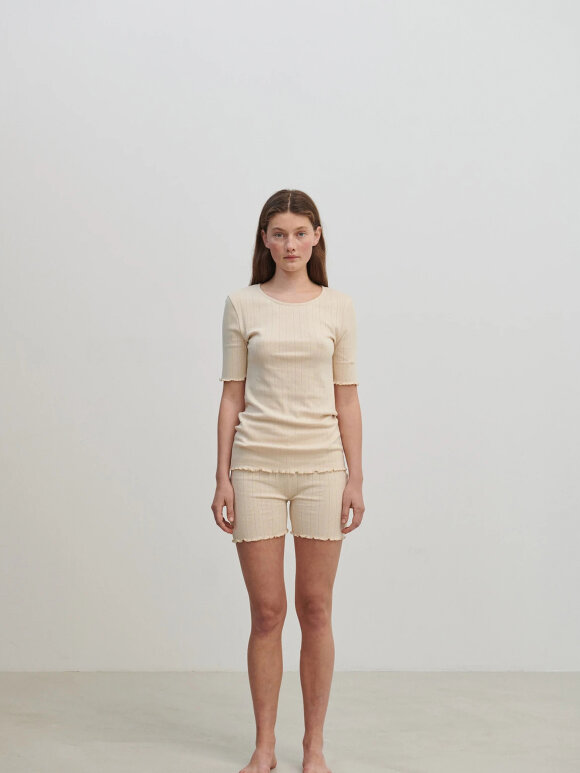 Skall Studio - Edie Tee, Light Beige