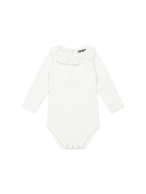 Bonton - Bonton body hvid med krave