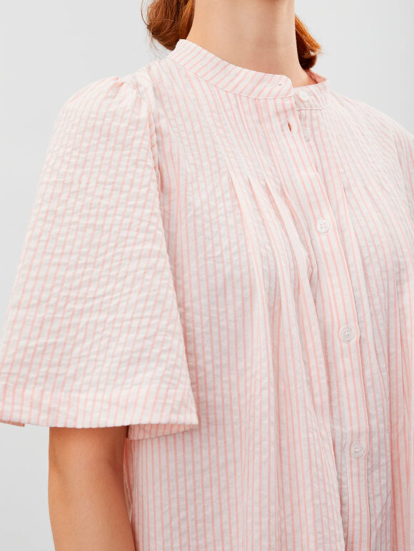 Nué Notes - Marcelo Dress, Pink Stripe