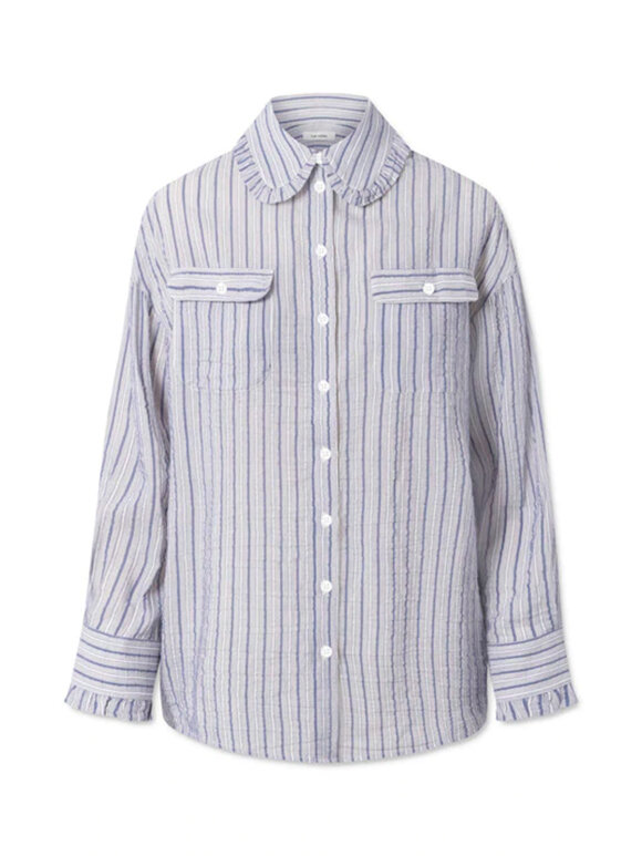 Nué Notes - Jerome Shirt, Blue Stripe