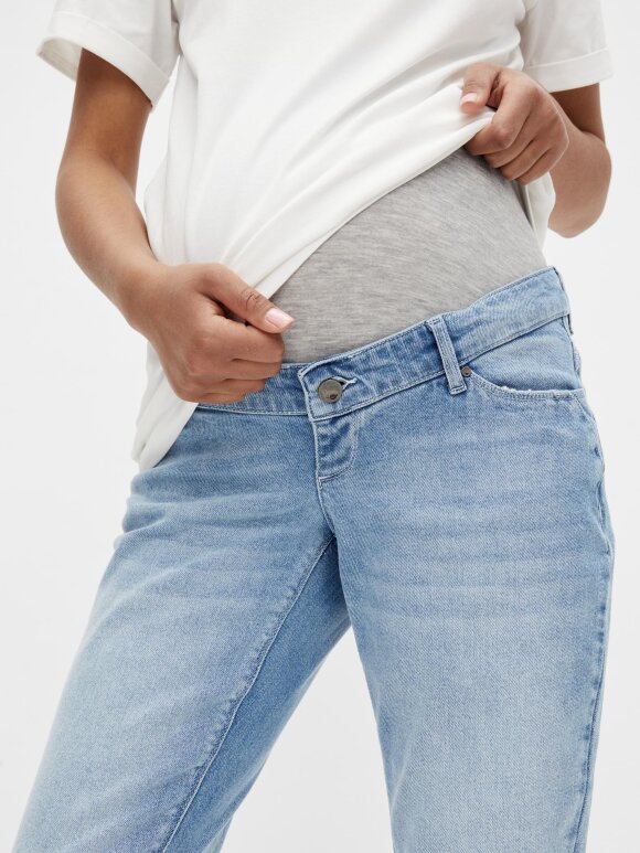 Mamalicious - Cortez LB Regular cropped jeans