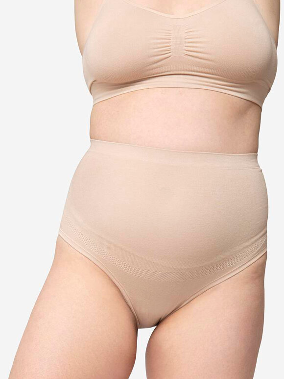 Milker - Bianca trusser, over bump beige