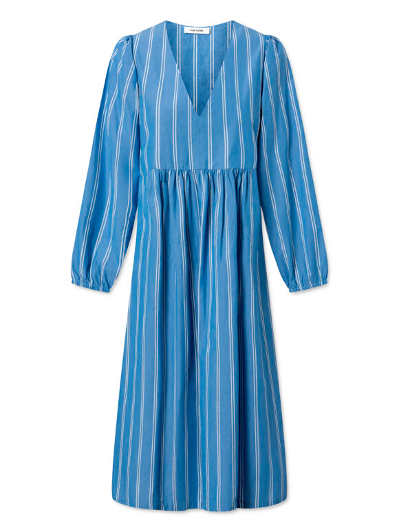 Nué Notes - Sola Dress - Blue Stripe